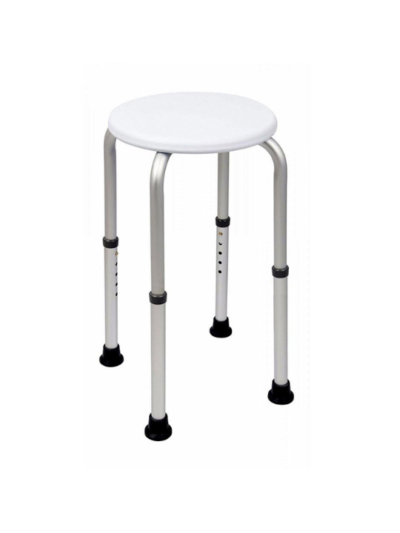 SHOWER STOOL WITH CIRCULAR SEAT