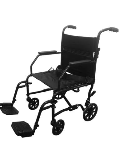 ECONOMY TRANSIT STEEL WHEELCHAIR