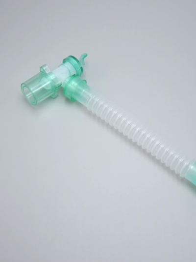 CATHETER MOUNT CORRUGATED TUBE